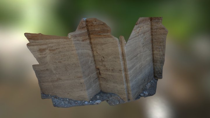Travertine Quarry 3D Model