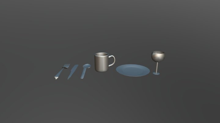 cutlery 3D Model