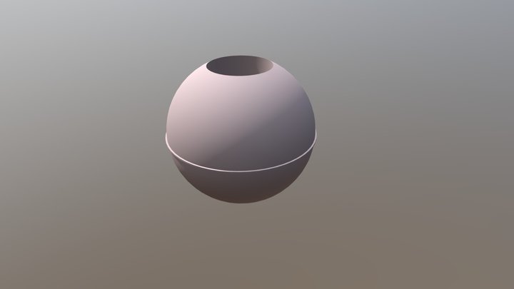 AR Control Sphere 3D Model
