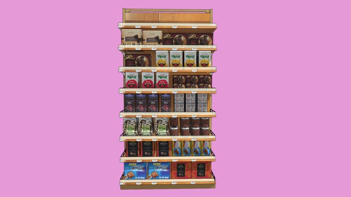 Chocolate shelf – Modelo 3D gratuito STL