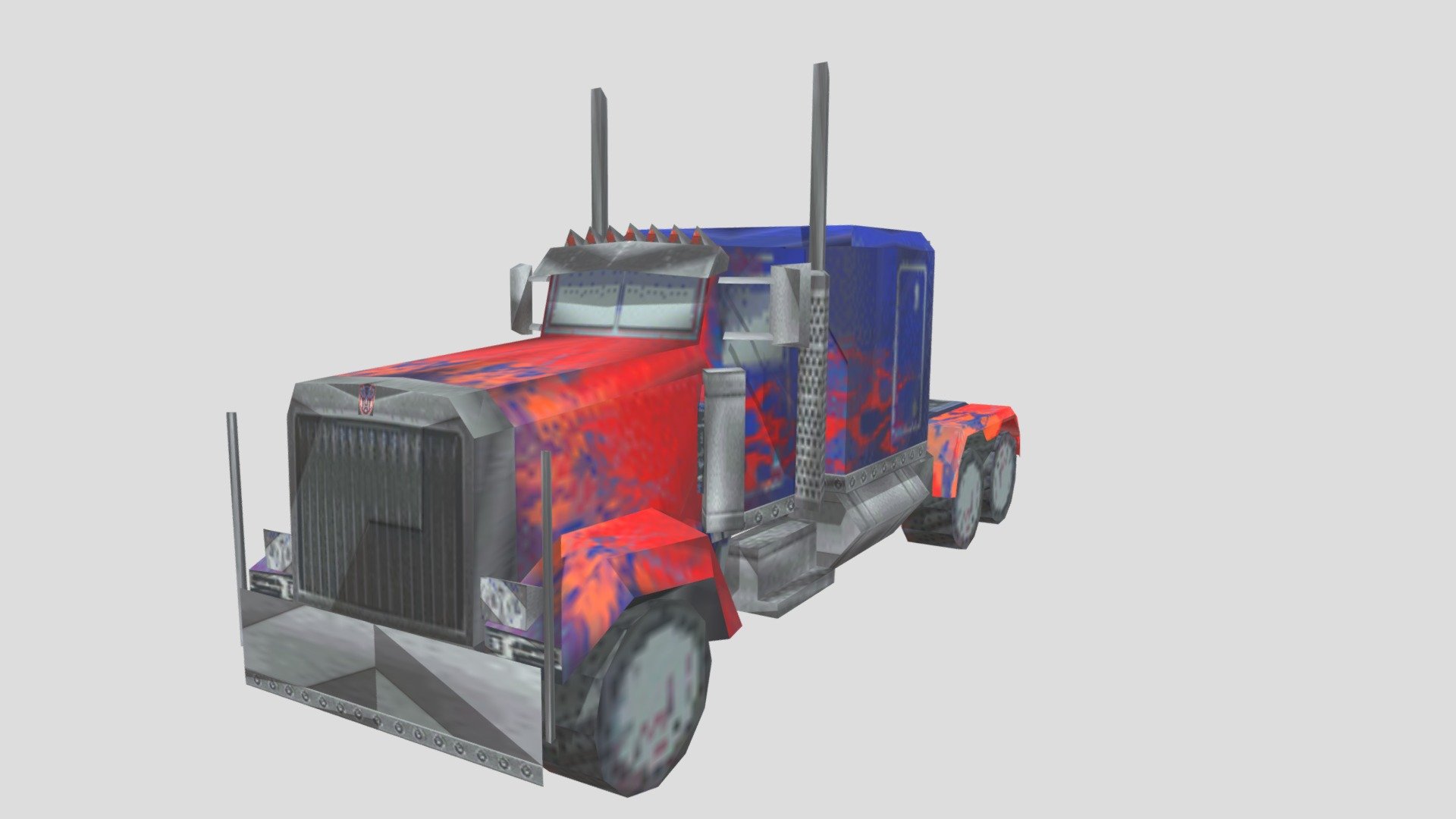 Transformers PSP Optimus Prime - Download Free 3D model by Pipogame ...