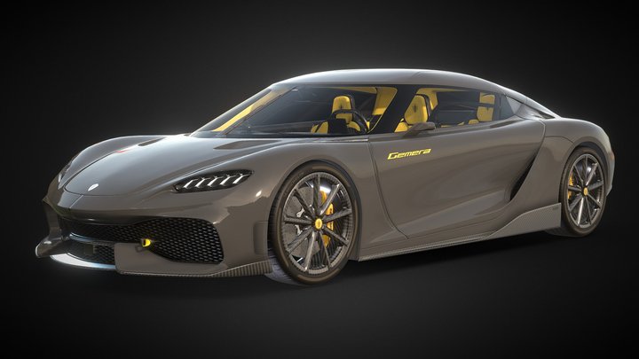 Koenigsegg Gemera 3D Model