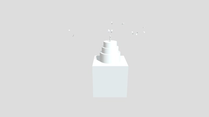 Birthday Cake Animation Test
