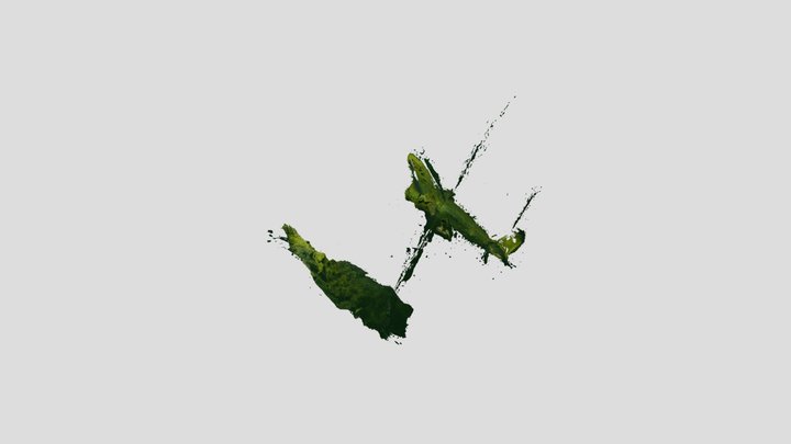 Kaatiala underwater plane 3D Model