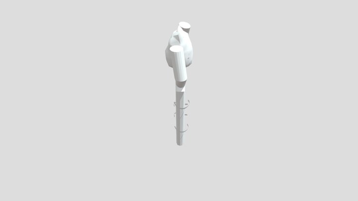 Staff Of Water 3D Model