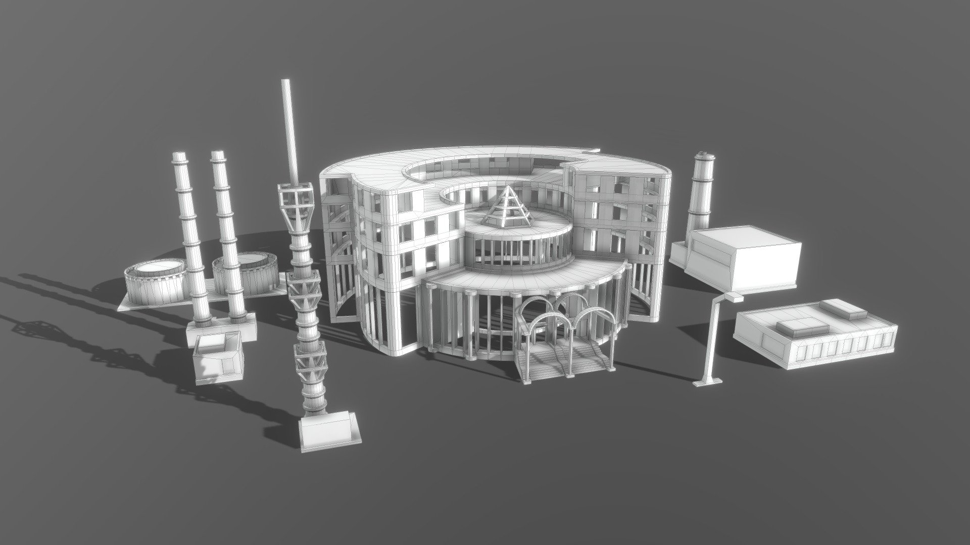 Buildings for 3D printing