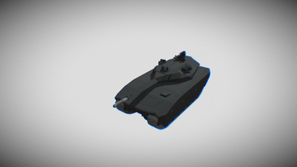 Polish tank PL-01 Rigged (FREE)