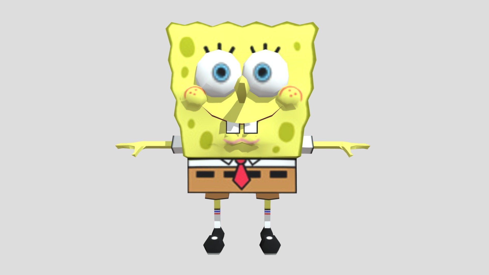 SpongeBob SquarePants 3D Model - Download Free 3D model by spongebob ...