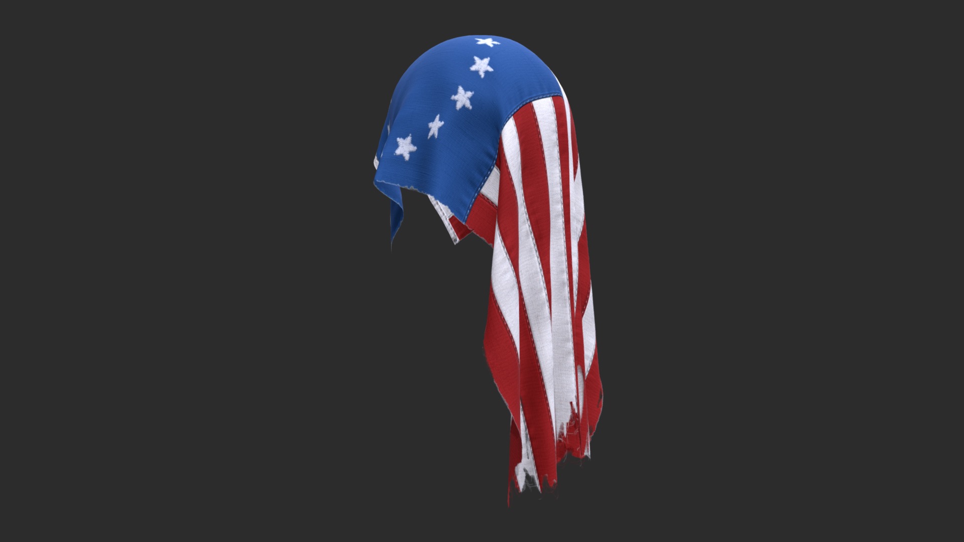 3D model Betsy Ross flag – US 13 Stars - This is a 3D model of the Betsy Ross flag - US 13 Stars. The 3D model is about a flag with a red white and blue stripe.