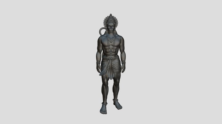 Hanuman 3D Model