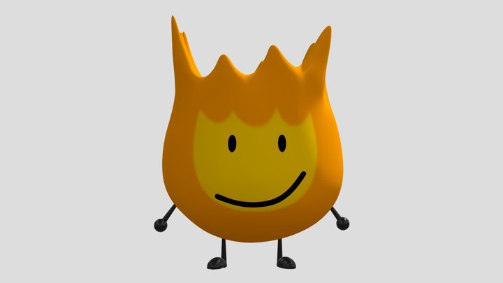 firey bfdi 3D Model