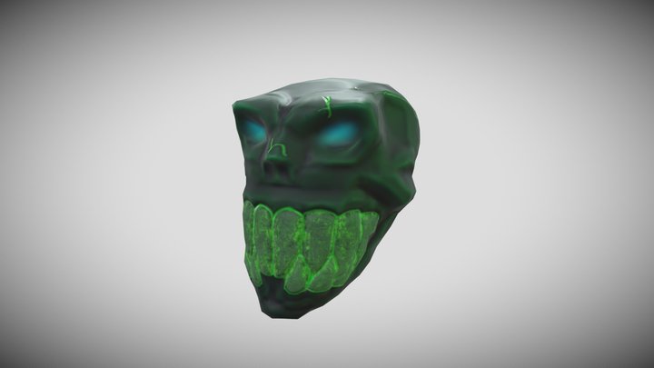 ToxicSkull 3D Model