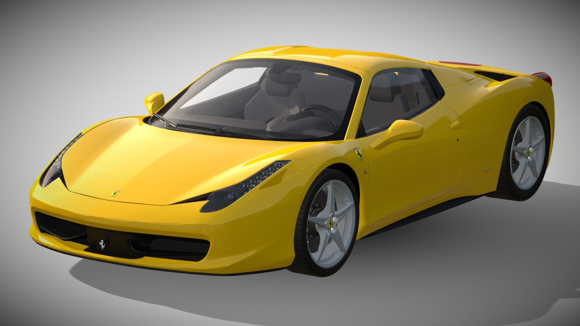 Ferrari 458 Italia Lauda-2013 ミニカー FERRARI - 458 ITALIA LAUDA 2013 1/24 - RED WITH BOOK - LES