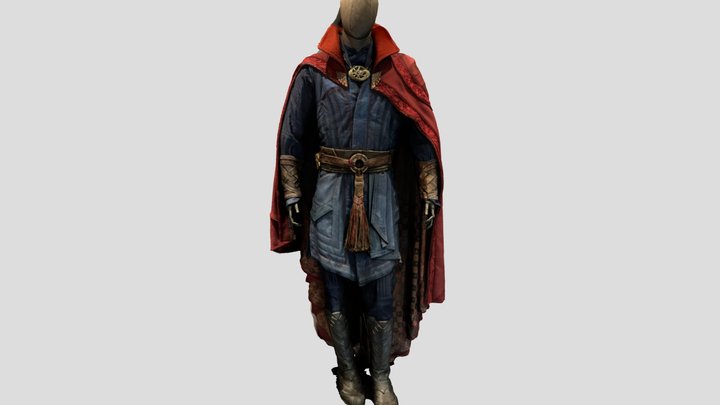 Dr. Strange Multiverse of Madness Costume 3D Model