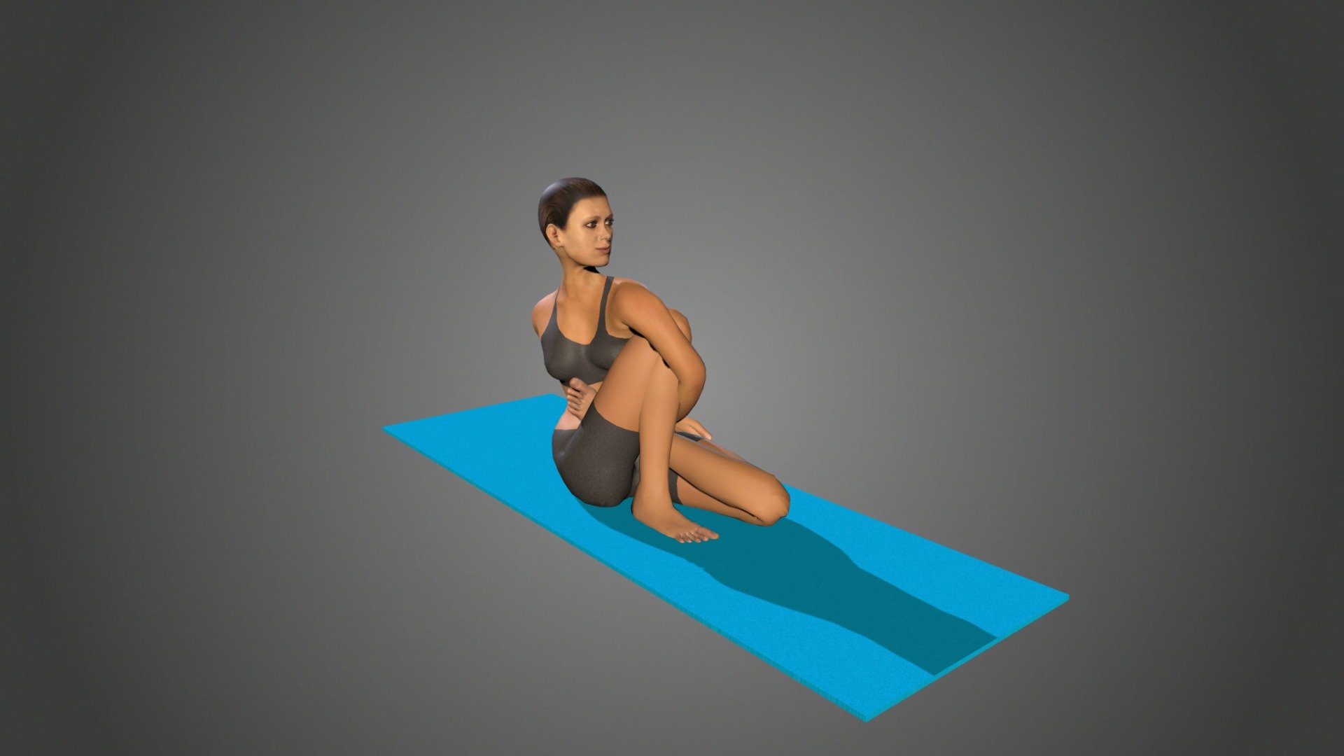 Yoga Pose - Marichyasana 4