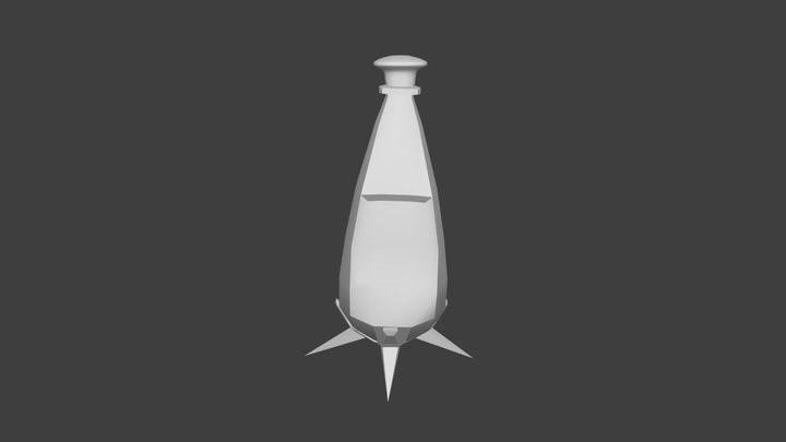 Potion Bottle - CT4012 3D Model