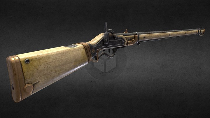 Musket 3D Model