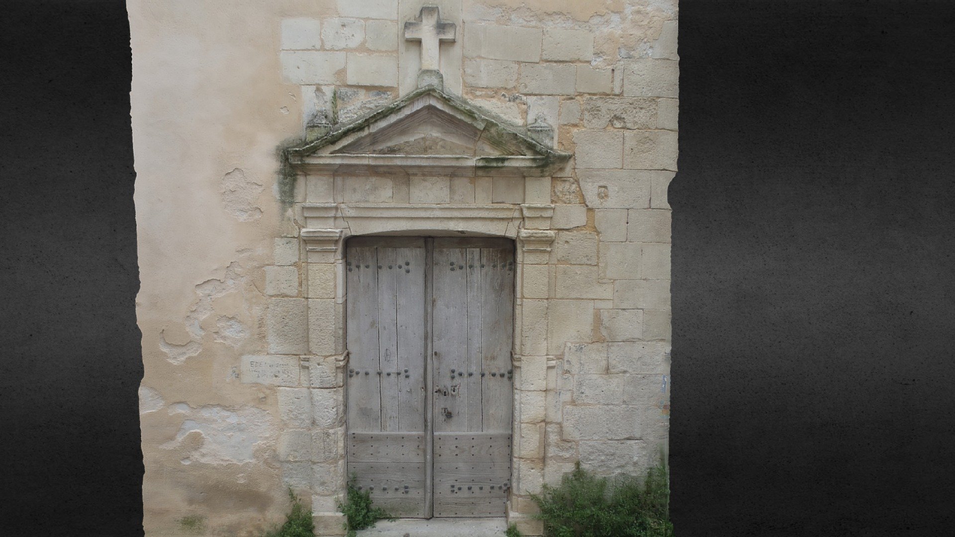 Porte église Saint Sauveur, La Rochelle (17)