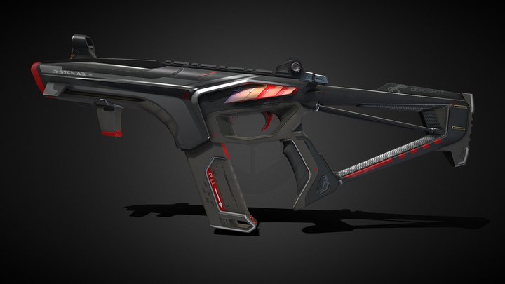 Apex Legends R99 Swift Death – Free 3D Model STL