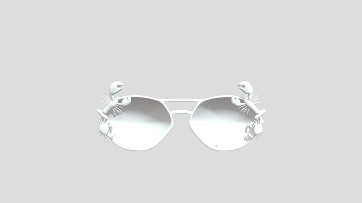 Beach Sunglasses 3D Model