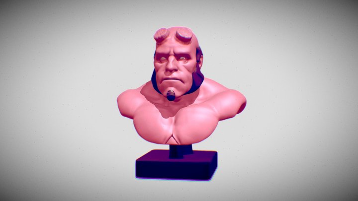 Hellboy 02 3D Model