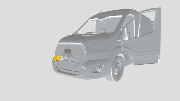 Charging Animation 3D Model