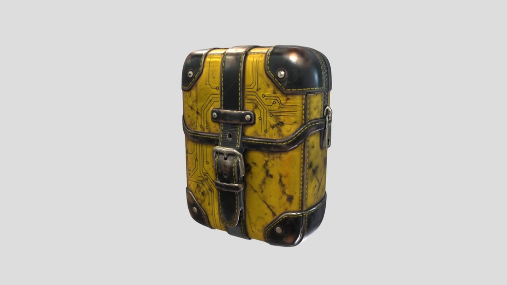 Futuristic Cyberpunk Satchel
