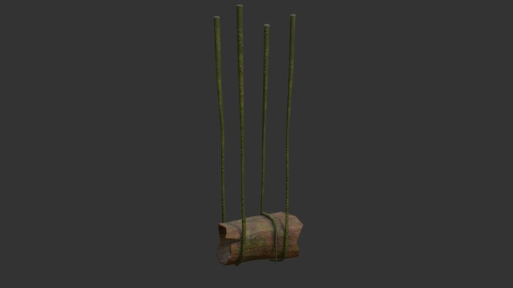 Treee trunk from Yume 3D Model