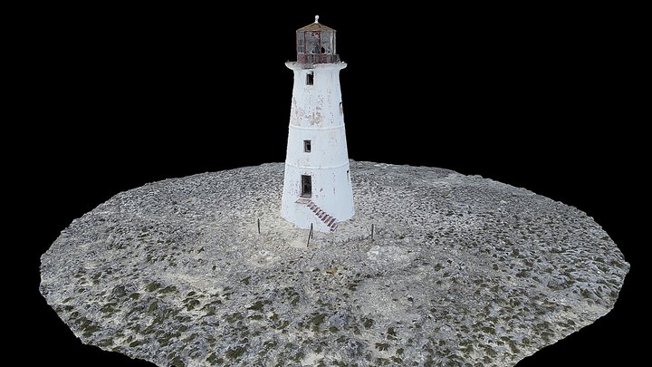 Lighthouse Nassau Harbour 3D Model 3D Model