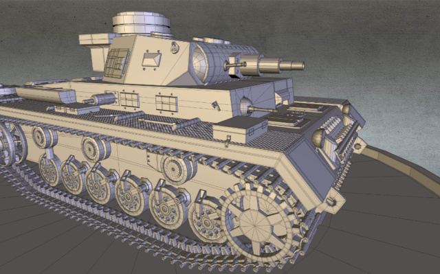 PanzerV1 3D Model