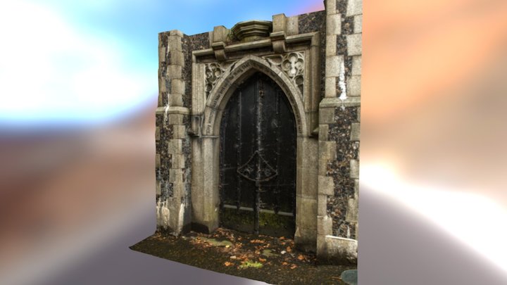 Chapel Door Photogrammetry 3D Model