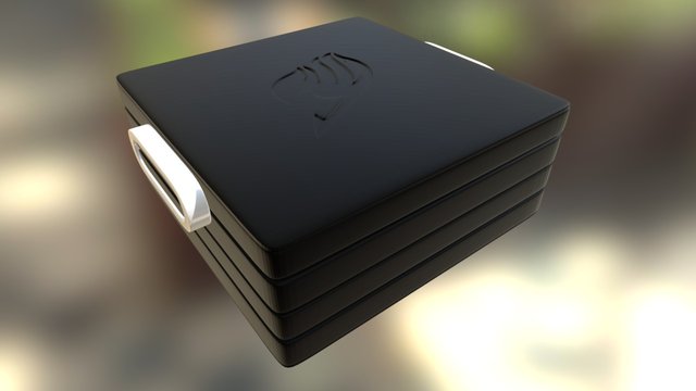 Fairy Tail Bento Box 3D Model