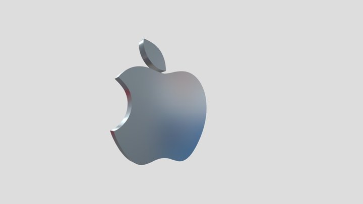 Apple 3D 3D Model