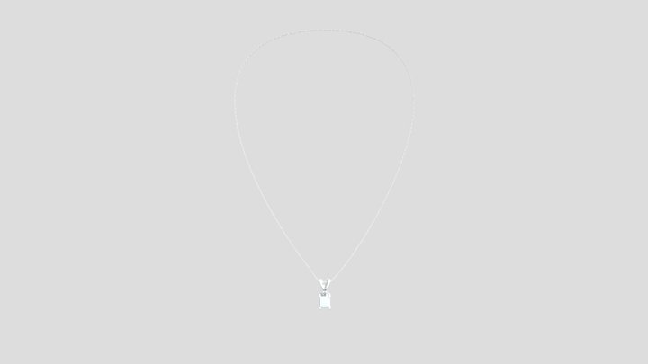 Pendant Necklace 3D Model