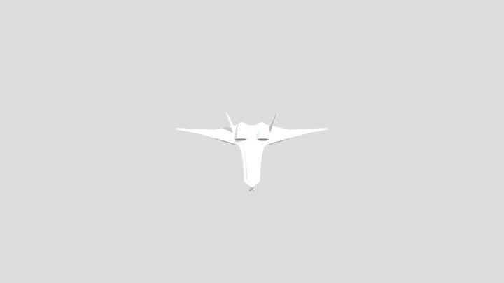 dead drop stealth bomber 3D Model