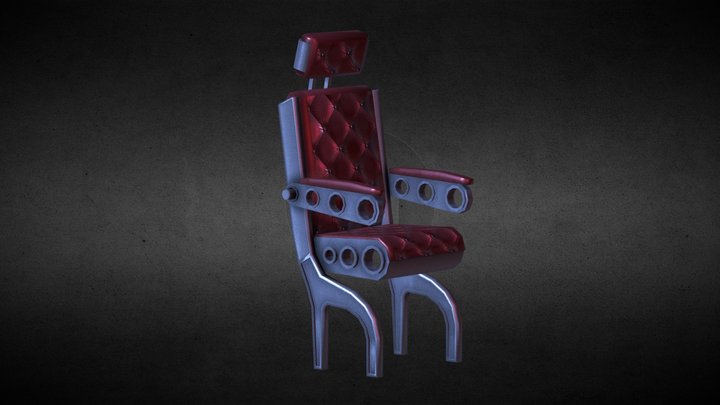 BioShock Infinite chair 3D Model