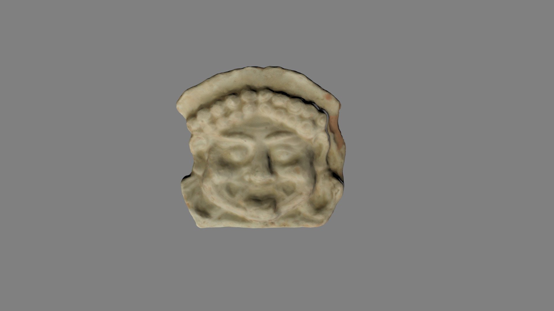 Antefissa a testa di Gorgone