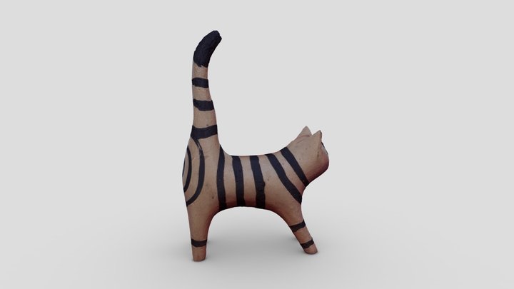 neko1013_4obj 3D Model