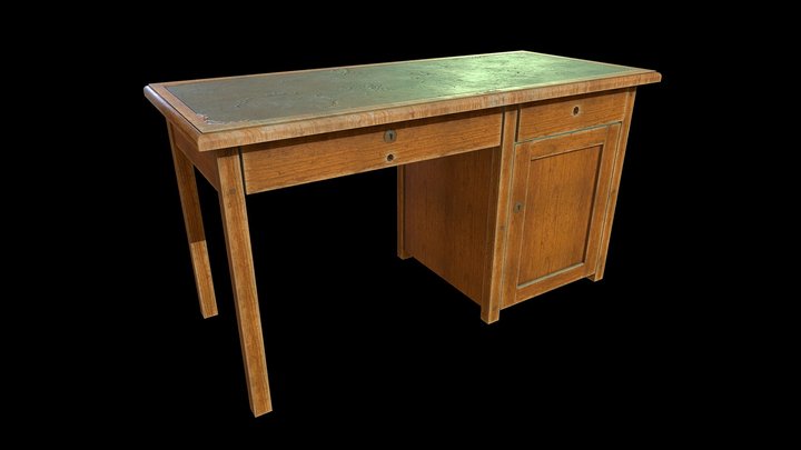USSR Old table 3D Model