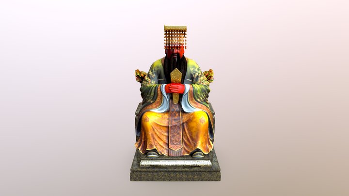 Guansheng Dijun 3D Model
