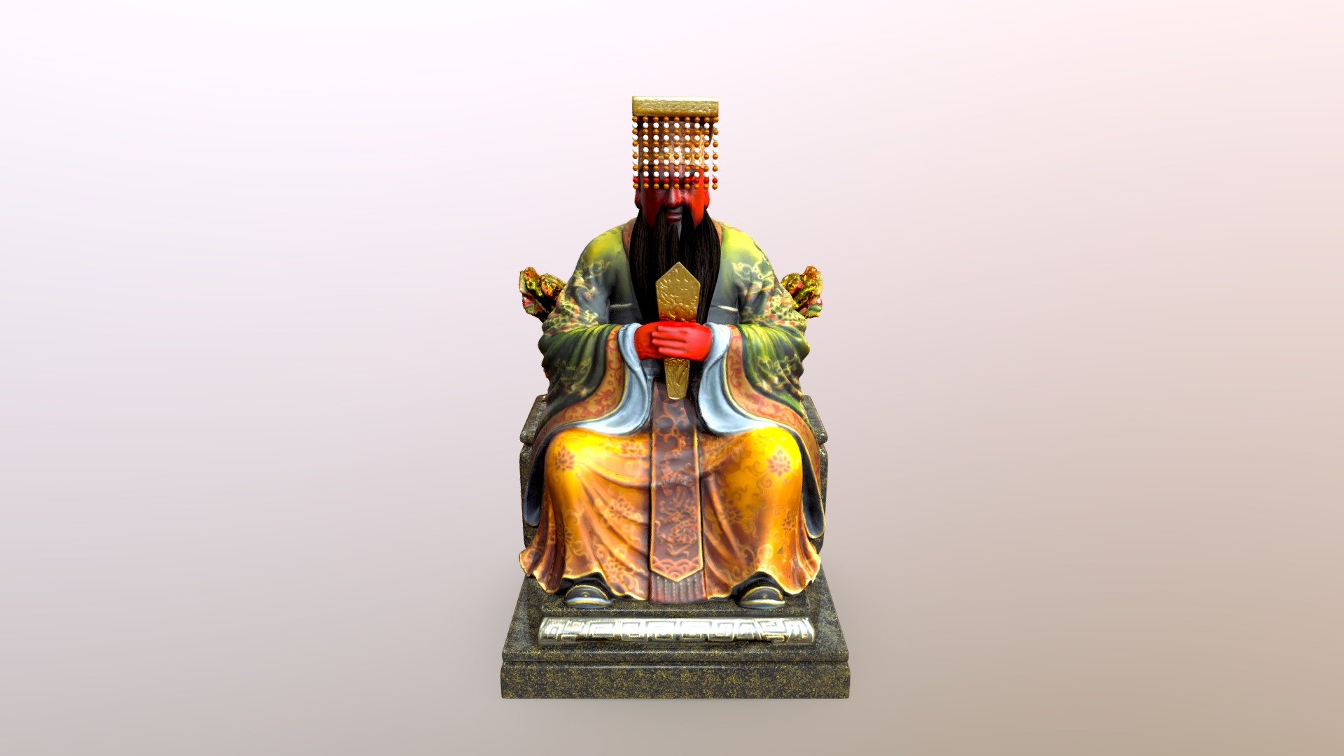 Guansheng Dijun - 3D model by Fat D (@fatd) [d13dca9] - Sketchfab
