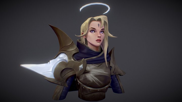 Moon Knight 3D Model