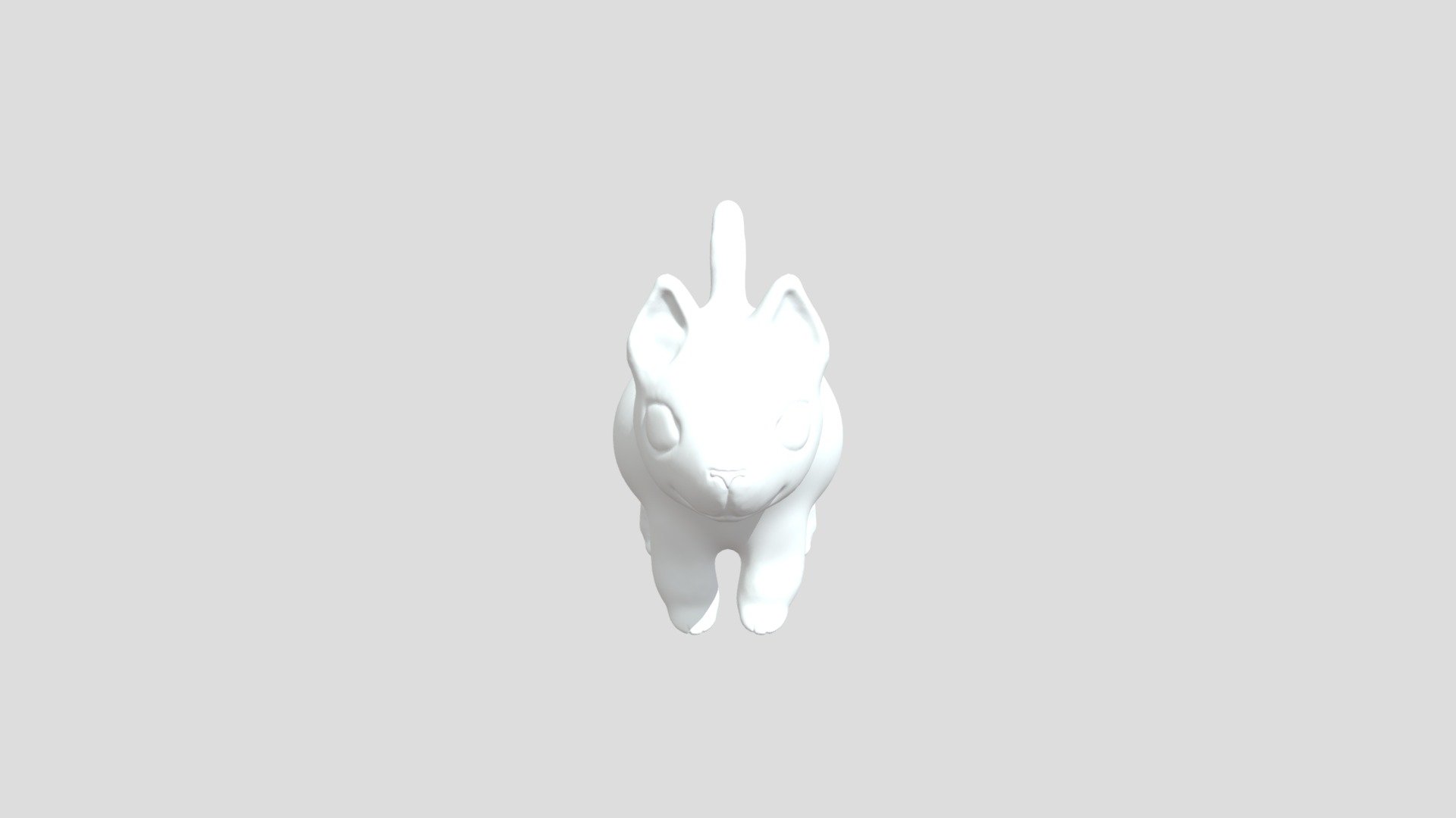 Cat model (old) - Download Free 3D model by sweetsongtalks [d13f35b ...