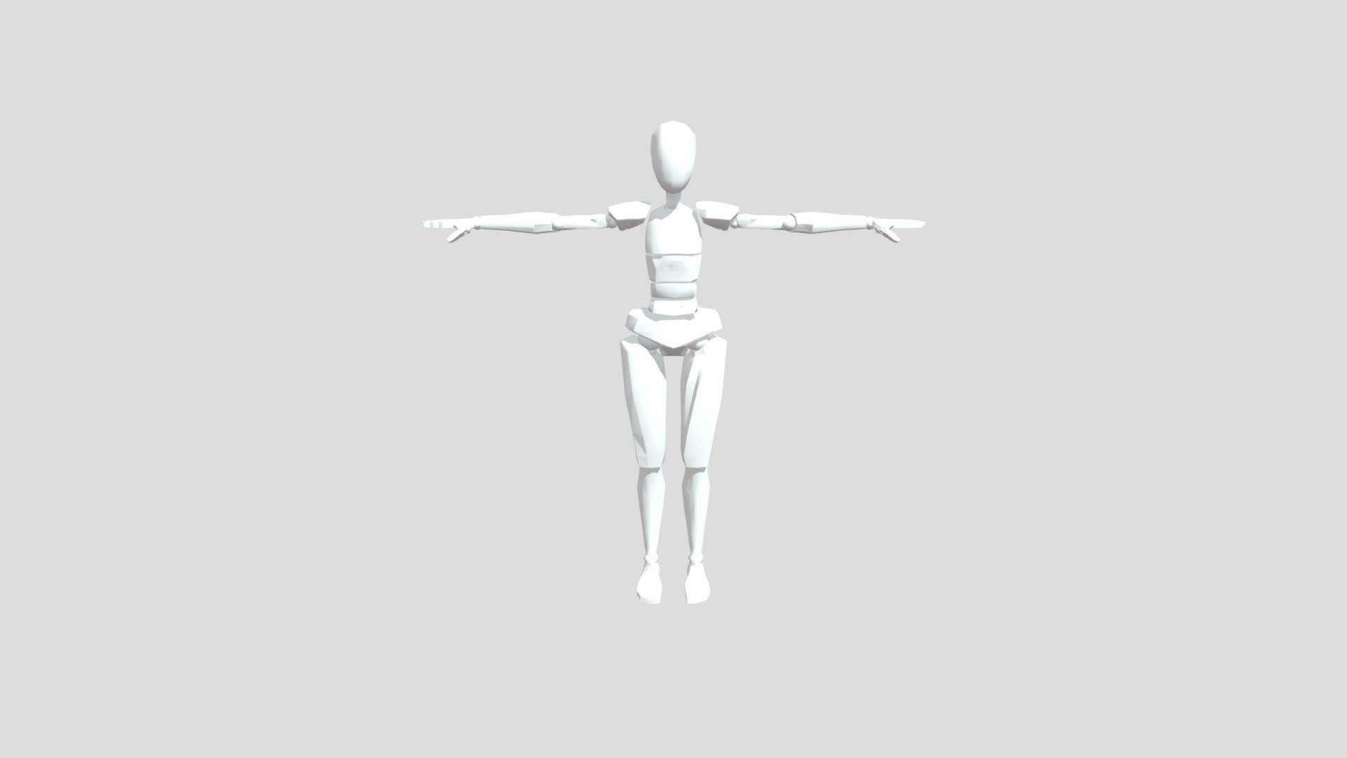 Schattenfigur Mit Treadmill MIXAMO G14