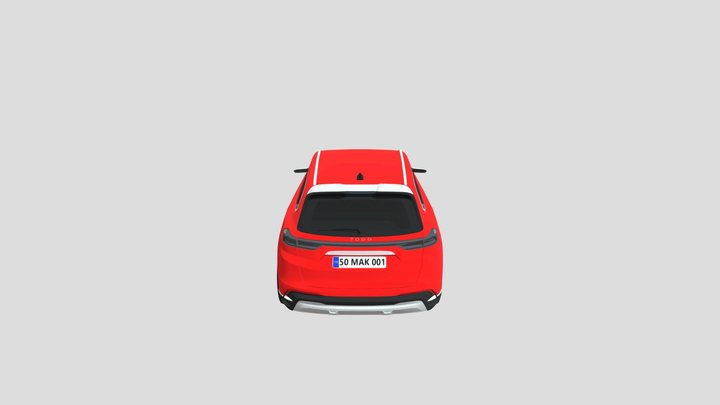 2023 Togg T10X-v2 3D Model