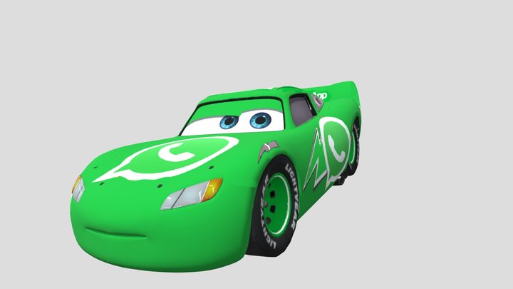MCQUEEN WhatsApp 3D Model