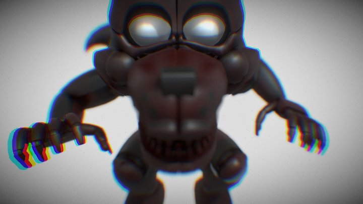 bloody funtime foxy 3D Model