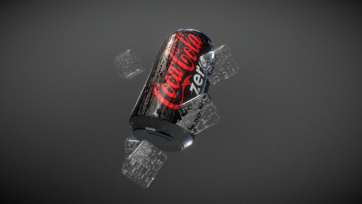 Zero Coke 3D Model