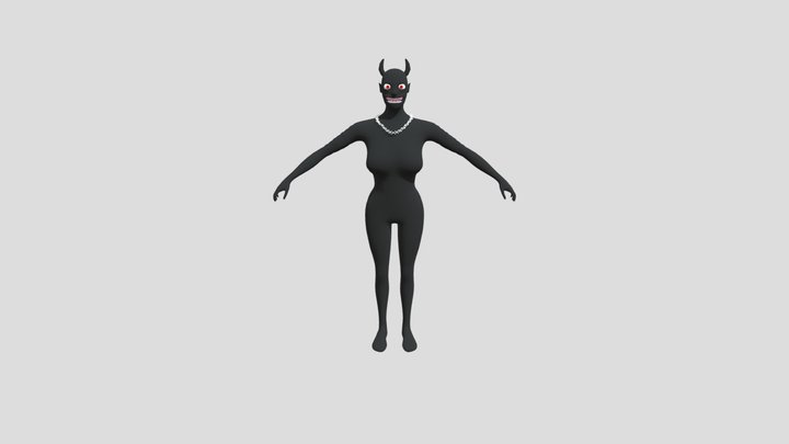 CC0 - Horror game character 3D Model