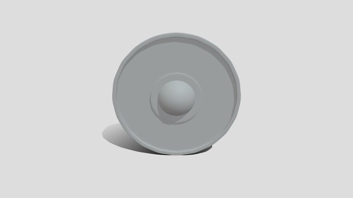 Round_Shield 3D Model